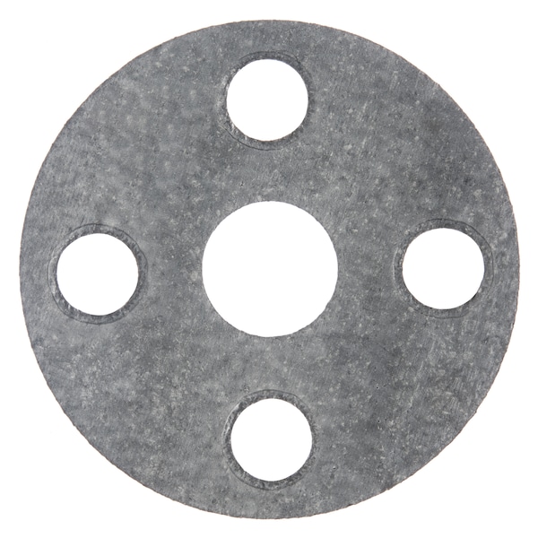 Full Face Graphite Flange Gasket for 4" Pipe - 1/8" T - #300